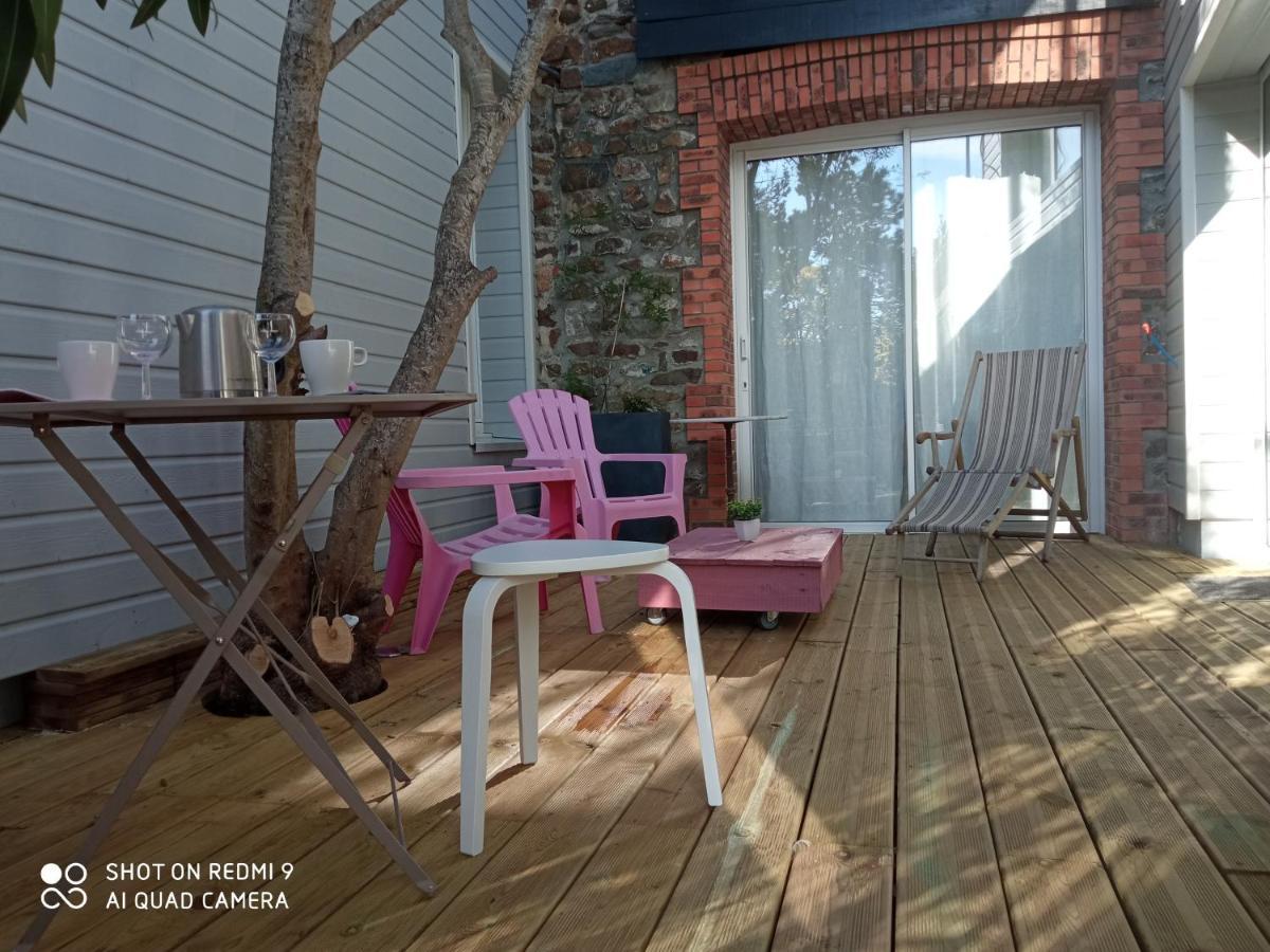 Charmant Logement T2 A 2 Pas De La Mer Granville Dış mekan fotoğraf