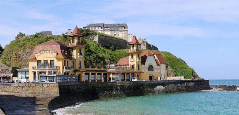 Charmant Logement T2 A 2 Pas De La Mer Granville Dış mekan fotoğraf