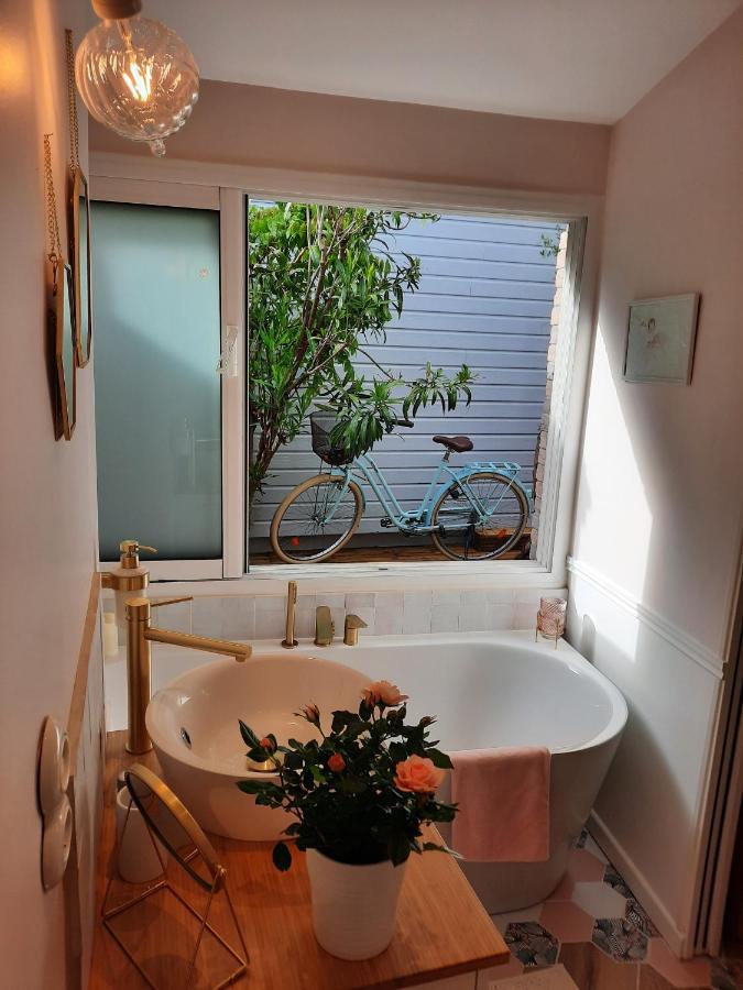 Charmant Logement T2 A 2 Pas De La Mer Granville Dış mekan fotoğraf