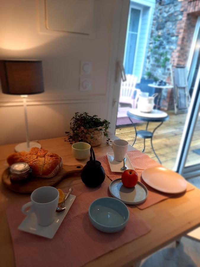 Charmant Logement T2 A 2 Pas De La Mer Granville Dış mekan fotoğraf